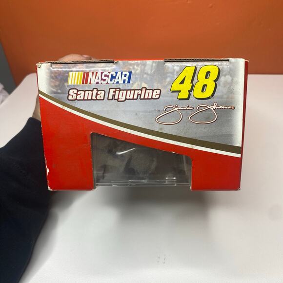 Trevo Christmas 2005 Nascar Jimmie Johnson #48 Santa with Ticket Figure 8” - Picture 10 of 12